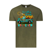 Vintage Olive country roads take me home Vintage Tee - RanaPortraitStore
