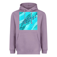Lavender fish and sea seamless pattern Heavyweight Hoodie - BundleAndBundleShop
