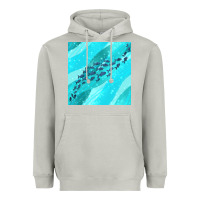 Moon Dust fish and sea seamless pattern Heavyweight Hoodie - BundleAndBundleShop