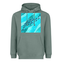 Sage fish and sea seamless pattern Heavyweight Hoodie - BundleAndBundleShop