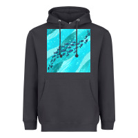 Smoke fish and sea seamless pattern Heavyweight Hoodie - BundleAndBundleShop