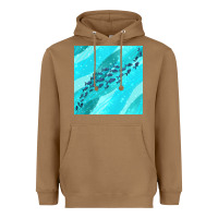 Toasted Coconut fish and sea seamless pattern Heavyweight Hoodie - BundleAndBundleShop