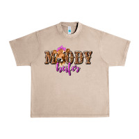 French Oak moody heifer with leopard tbw Urban Heavy Tee - texasbilliewilder