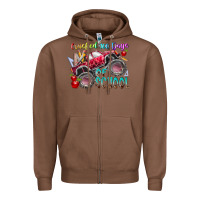 Chestnut crushed 100 days of school Zipper Hoodie - RacoonDesign