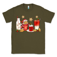 Army Green santa fuel coffee cups Classic Tee - texasbilliewilder