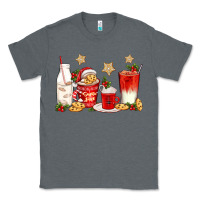 Charcoal Heather santa fuel coffee cups Classic Tee - texasbilliewilder