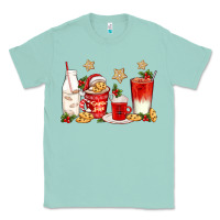 Seafoam santa fuel coffee cups Classic Tee - texasbilliewilder