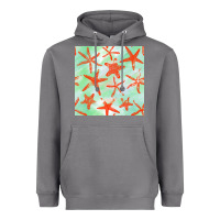 Storm starfish seamless pattern Heavyweight Hoodie - BundleAndBundleShop