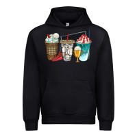 Black western volleyball coffee cups bbs Urban Hoodie - BundleAndBundleShop