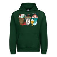 Forest Green western volleyball coffee cups bbs Urban Hoodie - BundleAndBundleShop