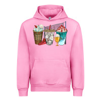 Fuchsia Pink western volleyball coffee cups bbs Urban Hoodie - BundleAndBundleShop