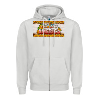 Dove Grey god bless america sunflower license plate Zipper Hoodie - HRA Design Shop