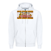 White god bless america sunflower license plate Zipper Hoodie - HRA Design Shop
