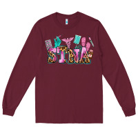 Burgundy stna Long Sleeve Tee - AdoDesignShop