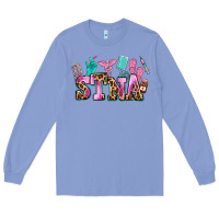 Colony Blue stna Long Sleeve Tee - AdoDesignShop