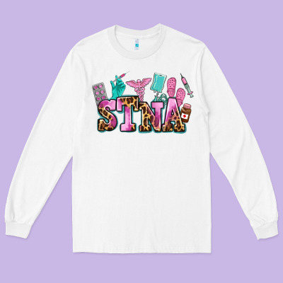 Stna Long Sleeve Tee Designed By Adodesignshop