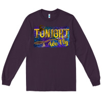 Plum Tonight We Fly Long Sleeve Tee - texasbilliewilder