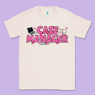 Breast Cancer Case Manager Classic Tee Designed By Texasbilliewilder