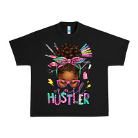 Black nail hustler afro messy bun Urban Heavy Tee - texasbilliewilder