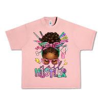 Salmon nail hustler afro messy bun Urban Heavy Tee - texasbilliewilder