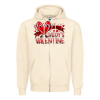 Sandshell daddy is valentine Zipper Hoodie - RacoonDesign