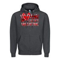 Smoke daddy is valentine Zipper Hoodie - RacoonDesign