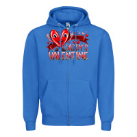 Daddy Is Valentine Zipper Hoodie | Teevron