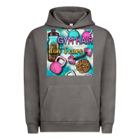 Pigment Tornado gym hair don't care clasp and water bottle with glitter seamless patte Urban Hoodie - BundleAndBundleShop