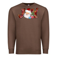 Chestnut joy christmas santa Premium Sweatshirt - AdoDesignShop