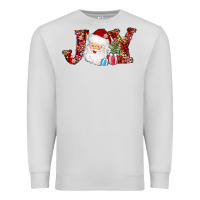 Dove Grey joy christmas santa Premium Sweatshirt - AdoDesignShop