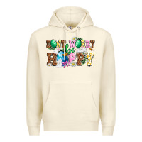 Sandshell Don't worry be hoppy Premium Hoodie - NancyCooperArtShop