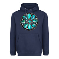Navy gemstone Heavyweight Hoodie - JahusDesignShop