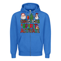 True Royal christmas spirit activate Zipper Hoodie - FaDigitalArtStudio