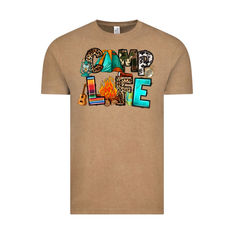 Camp Life Vintage Tee by RanaPortraitStore | Teevron