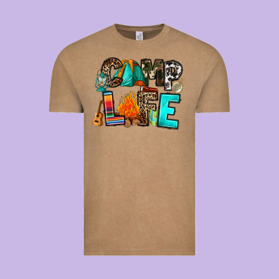 Vintage Tee camp life