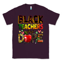 Plum Black Teacher's are dope juneteenth Classic Tee - Zillion Design Studio