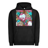Pigment Black hair boss and hand mirror with money and leopard seamless pattern bbs Urban Hoodie - BundleAndBundleShop