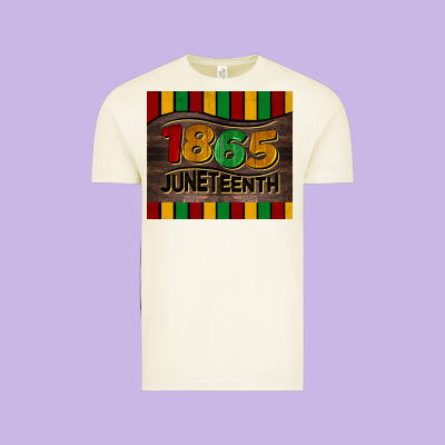 1865 Juneteenth Tumbler Vintage Tee Designed By Barkaloodesign