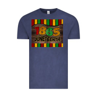 Vintage Denim 1865 juneteenth tumbler Vintage Tee - BarkalooDesign