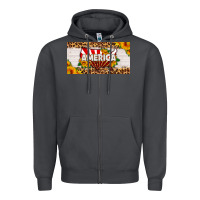 Smoke america map sunflower license plate Zipper Hoodie - HRA Design Shop