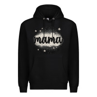 Black leopard mama Premium Hoodie - MaliasSmallBusiness