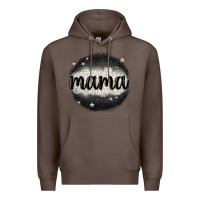 Coffee leopard mama Premium Hoodie - MaliasSmallBusiness