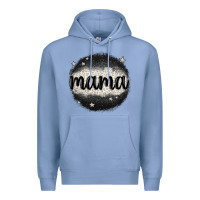 Colony Blue leopard mama Premium Hoodie - MaliasSmallBusiness