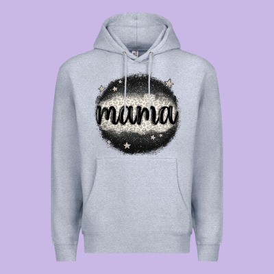 Leopard Mama Premium Hoodie Designed By Maliassmallbusiness