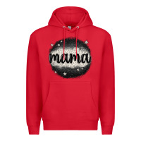 Red leopard mama Premium Hoodie - MaliasSmallBusiness