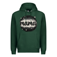 Sports Green leopard mama Premium Hoodie - MaliasSmallBusiness