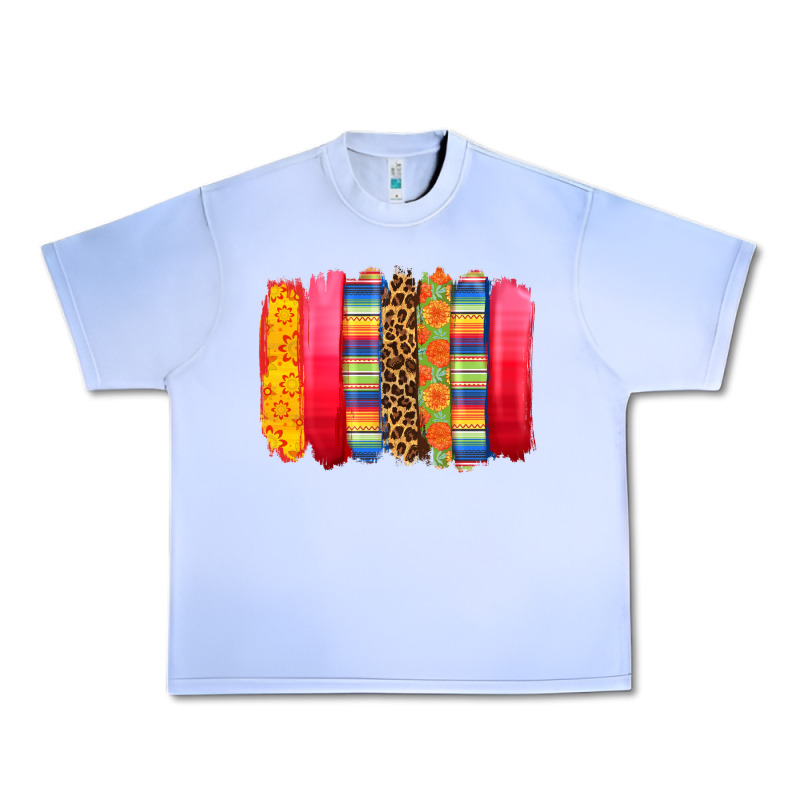 Mexican Leopard Brushstroke Urban Heavy Tee by Zillion Design Studio | Teevron