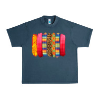 Midnight Navy mexican leopard brushstroke Urban Heavy Tee - Zillion Design Studio
