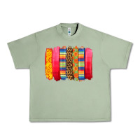 Oil Green mexican leopard brushstroke Urban Heavy Tee - Zillion Design Studio