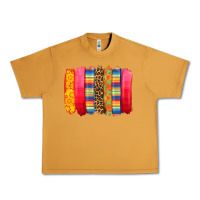 Peanut Butter mexican leopard brushstroke Urban Heavy Tee - Zillion Design Studio